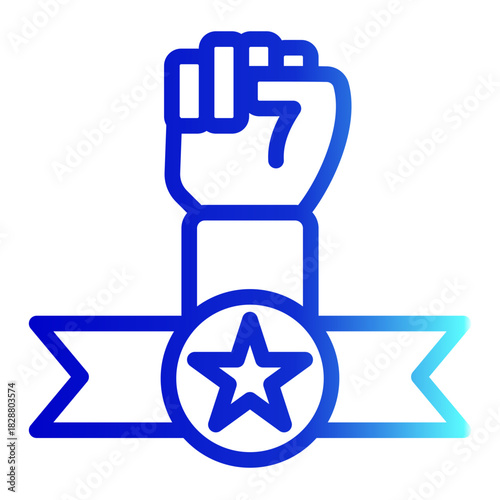 Moral Trust Care Agreement Icon from Customer Assessment Collection (Outline Gradient style)