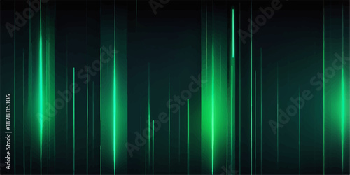 Abstract colorful sound wave equalizer lines glowing spectrum technology design vector illustration