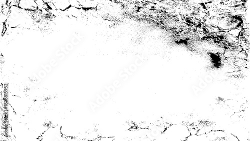 Abstract white and black texture of a grunge concrete dust wall with cracks and scratches background. distressed grunge concrete wall texture. abstract vintage of old surface texture background.
