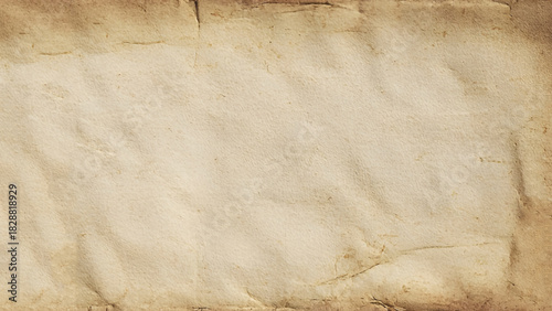 Old paper texture brown paper sheet.