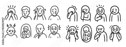 Guilt Emotion Doodles