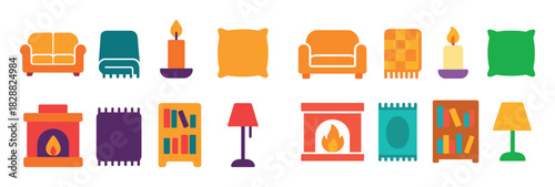 Home Comfort Icon Set