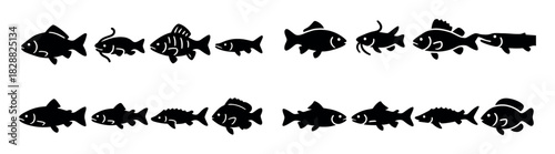 Commercial Fish Icons