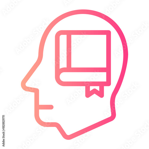 knowledge gradient icon