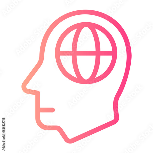 mind gradient icon