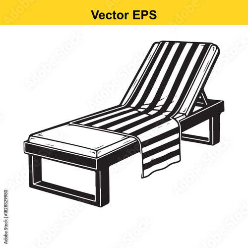 Bucket full of diverse ocean seashells, beach summer illustration