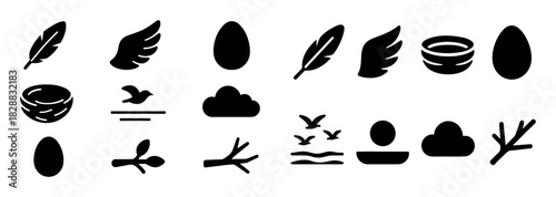Migratory Birds Icons
