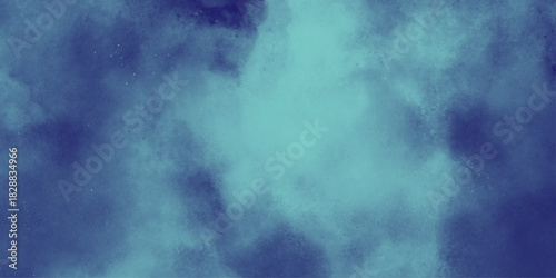Abstract digital painted blue cloud texture. Can be use as kate photo background or cloud abstract, Blue fog and mist effect on black background. Smoke texture . Design element ,.

