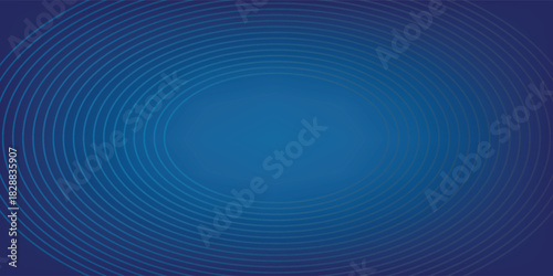 Bright blue dynamic abstract vector background with diagonal lines. 3d cover of business presentation banner for sale event night party. Fast moving soft circle wave line stripe decoration