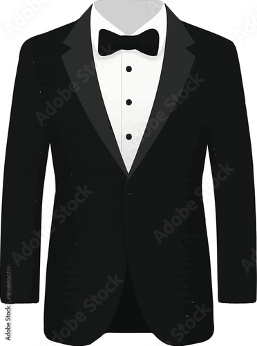 Black and White Tuxedo