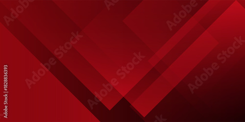 Abstract red geometric background. Creative illustration for poster, web, landing, page, cover. vector dynamic shapes