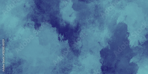 Vintage retro background. Abstract blue smoke on black background,Dark Blue Grunge Textured Background. textured teal background with a subtle .