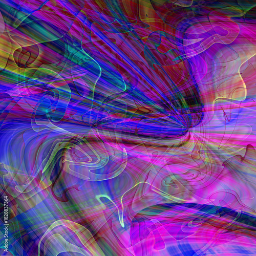 abstract background with colorful lines