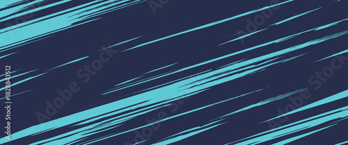 Abstract blue banner design vector, dynamic sporty horizontal background template for media promotion or web banner, modern