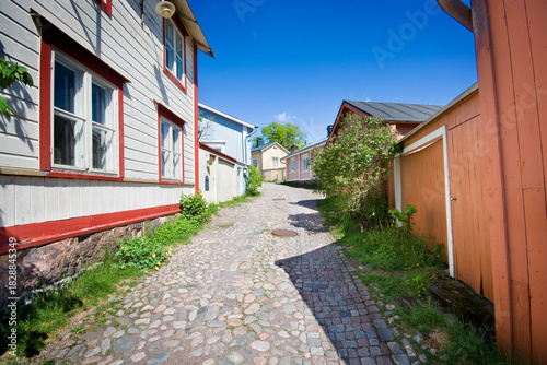 The Old Town of Porvoo, Fin...
