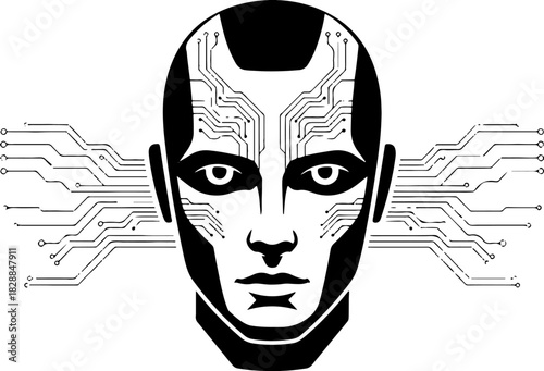 black and white masks