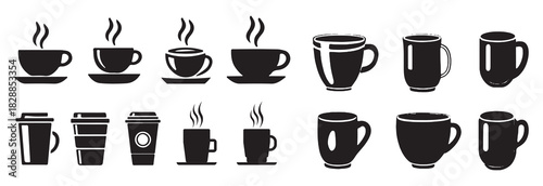  Premium Hand Drawn Coffee Cup 