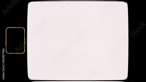 Celluloid Film Grain 8mm Overlay with Sprocket, Dust and 8 mm Frame