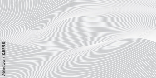 Premium background design with white line pattern (texture) in luxury pastel colour. Abstract horizontal vector template for business banner, formal backdrop,