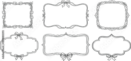 Decorative Borders and Frames Collection Ornate and Elegant Designs for Invitations, Cards, and Crafts