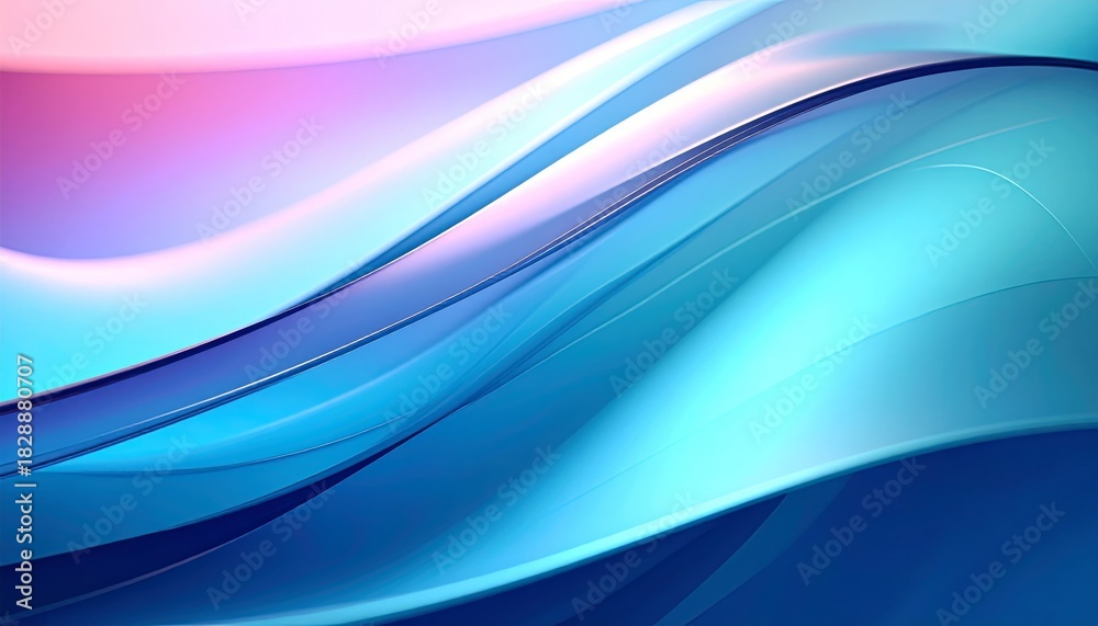 Fototapeta premium Gradient abstract background with transparent elements, creative wallpaper