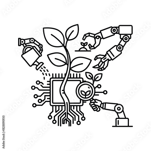 Diver or Astronaut Suit Outline Icon