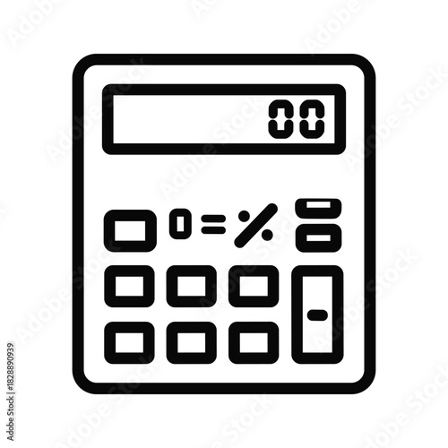 Pharmacy and Lab Medical Containers Outline Icon