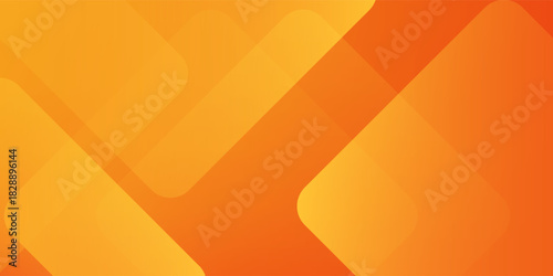 Abstract orange and yellow geometric background. Modern concept for graphic design, background, web design, poster, banner, book, slideshow. Vector illustration