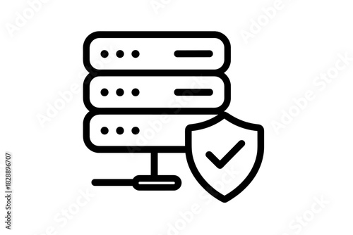 Data server protection shield for network security and secure hosting