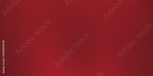 Dark red wave background with mesh gradient effect. Vector illustration