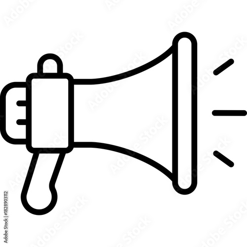 Marketing outline icon