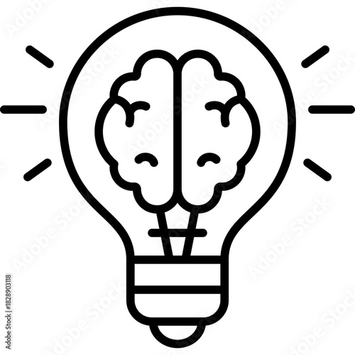 Idea outline icon