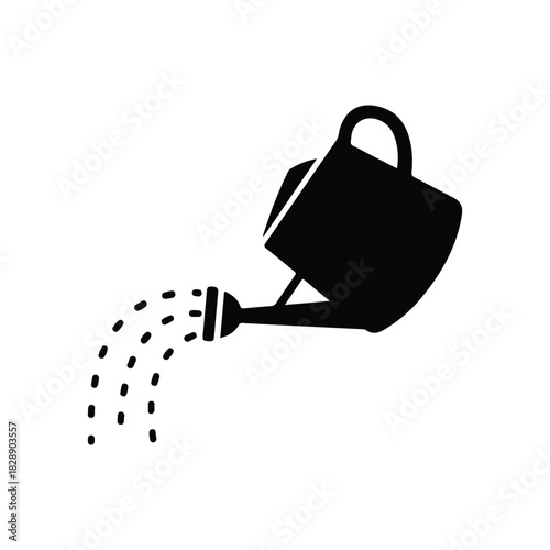 Watering pot, gardening