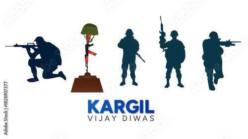 Indian Army Heroes Hoisting Tricolour on Battlefield