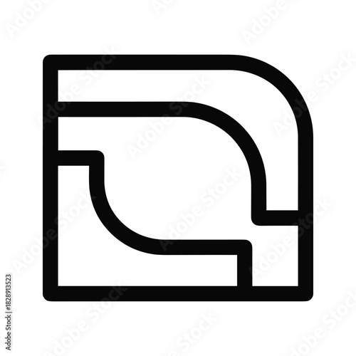 Hystrene Chemical Production Plant Outline Icon