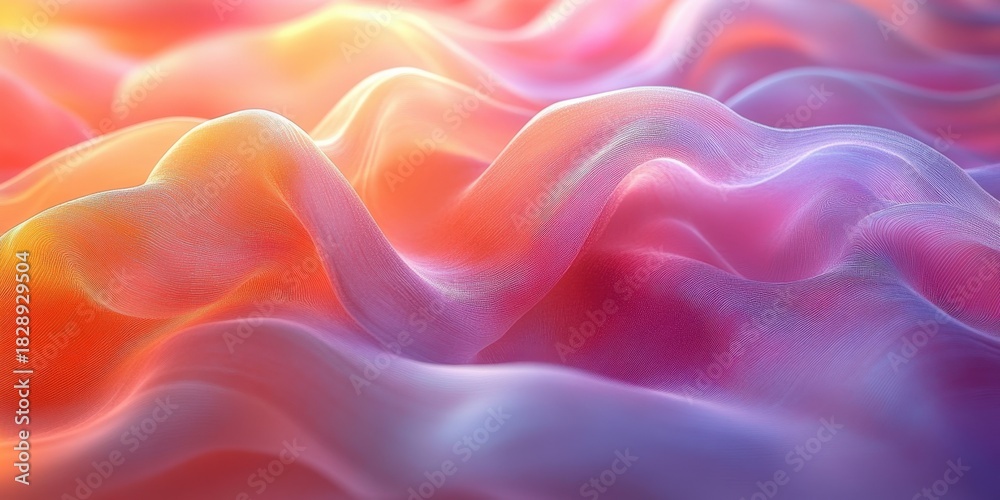 Fototapeta premium Abstract representation of fluid dynamics, conveying movement and energy. Suitable for graphic design, digital art, and dynamic concepts.
