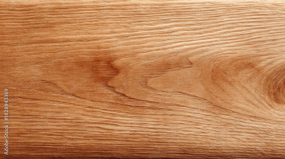 Obraz premium Light Brown Oak Wood Texture Background With Natural Grain Patterns for Use in Design Projects, Crafts, or Interior Decor and Furniture Design
