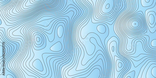 Soft blue abstract topographic contour pattern with smooth flowing lines, organic shapes, and modern minimalist style, ideal for backgrounds, maps, branding, and contemporary graphic design.
