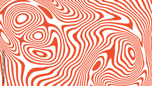 Abstract wave dynamic orange pattern background