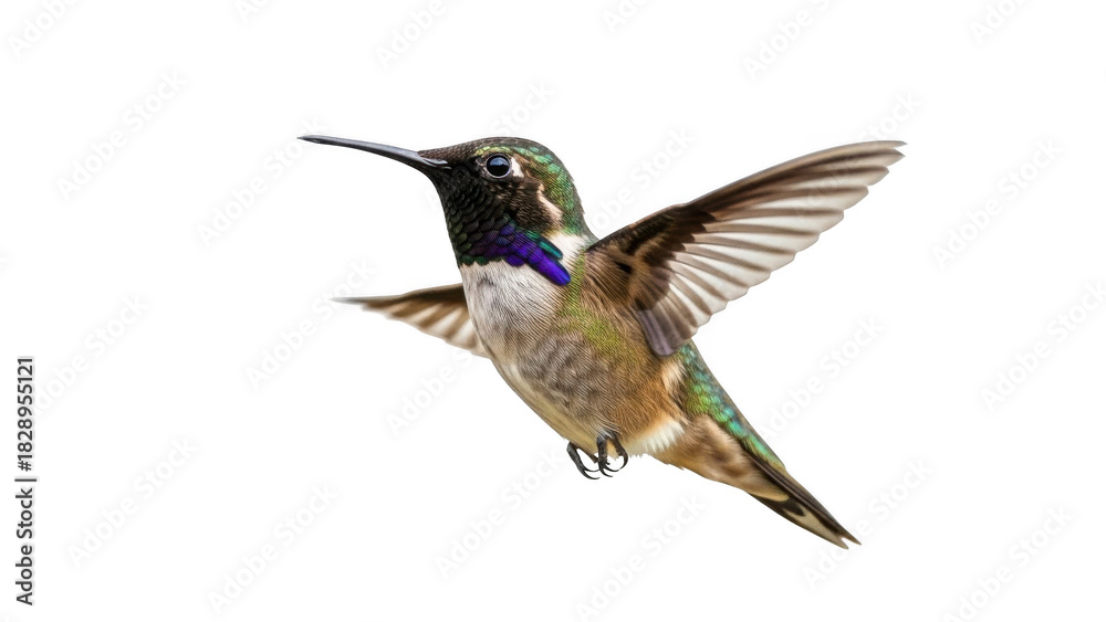 Obraz premium Hummingbird isolated on transparent background
