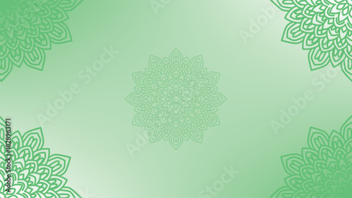 Mandala Background - Gradient round mandala .Hand Made design by vishal Singh. Christmas Fest