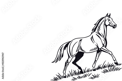 horse vector illustration