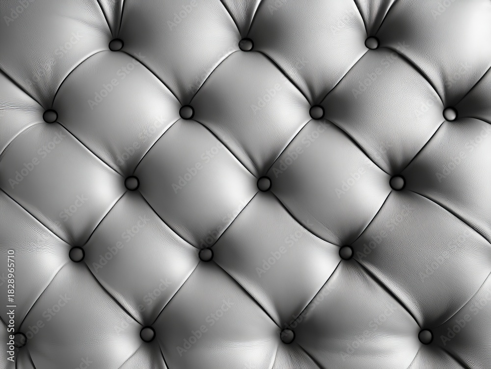 Obraz premium Gray leather background Grey Leather Abstract Upholstery Pattern Texture Background Empty Surface Gray Vintage isolated on white background