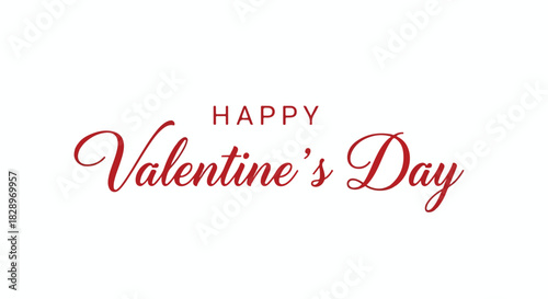 Celebrate Love Valentine's Day Greeting with Elegant Script Typography and Heartfelt Wishes