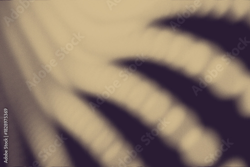 Abstract halftone background with surreal tentacles