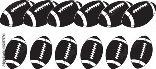 American football seamless pattern vector illustration design for background usage