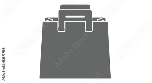 Shopping Bag Icon - A Simple and Versatile Graphic for E-commerce and Retail