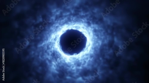 Mysterious Cosmic Vortex - A Journey Through the Celestial Void.