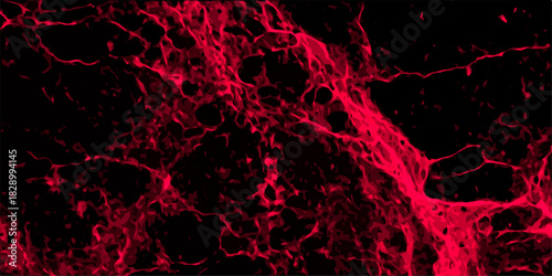 Panorama dark red pink stone marble slate backdrop vintage background. Realistic dark red fire particle burn effect sparkles pattern with smoke fog misty texture. Marble wall texture for design