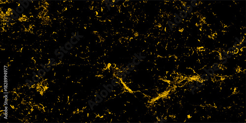 Vintage yellow texture on grey color design on dark background. Backdrop dark paper texture grungy background. Abstract minimalist texture for poster layout. Watercolor canvas for creative design